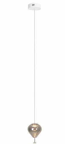 Verifica Pendant lamp Max Light Palloncini P0576 alb crom sticlă fumurie 2x6W LED