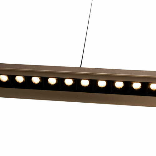 Verifica Pendant Max Light JO-JO P0594 negru auriu LED 38W metal 124 cm