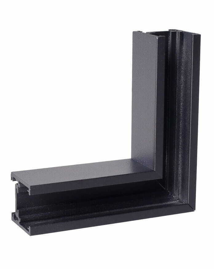 Conector unghiular 90° șină magnetică Max Light MAX MT0014 negru