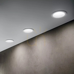 Spot încastrat LED Ideallux BASIC alb 15W 3000K Ø14,4 cm 193465 small 3