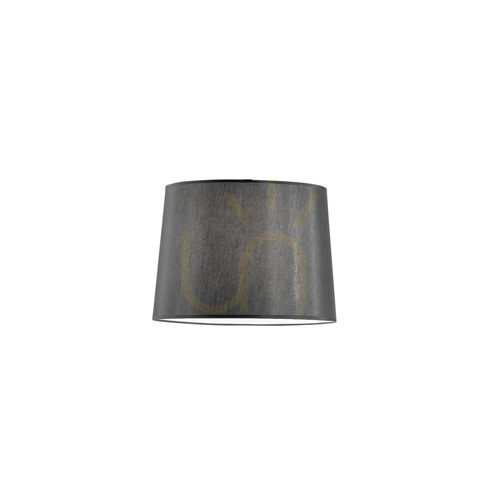 Verifica Abajur textil negru Ideallux Dorsale 40x30 cm 046471