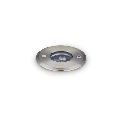 Verifica Spot LED încastrat exterior Ideallux FLOOR D09 negru 9 cm 3.5W 255651