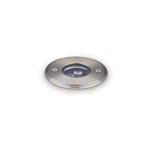 Spot LED încastrat exterior Ideallux FLOOR D09 negru 9 cm 3.5W 255651 small 0