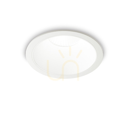 Verifica Spot încastrat rotund Ideallux GAME 273174 alb LED 2W 3000K Ø12 cm