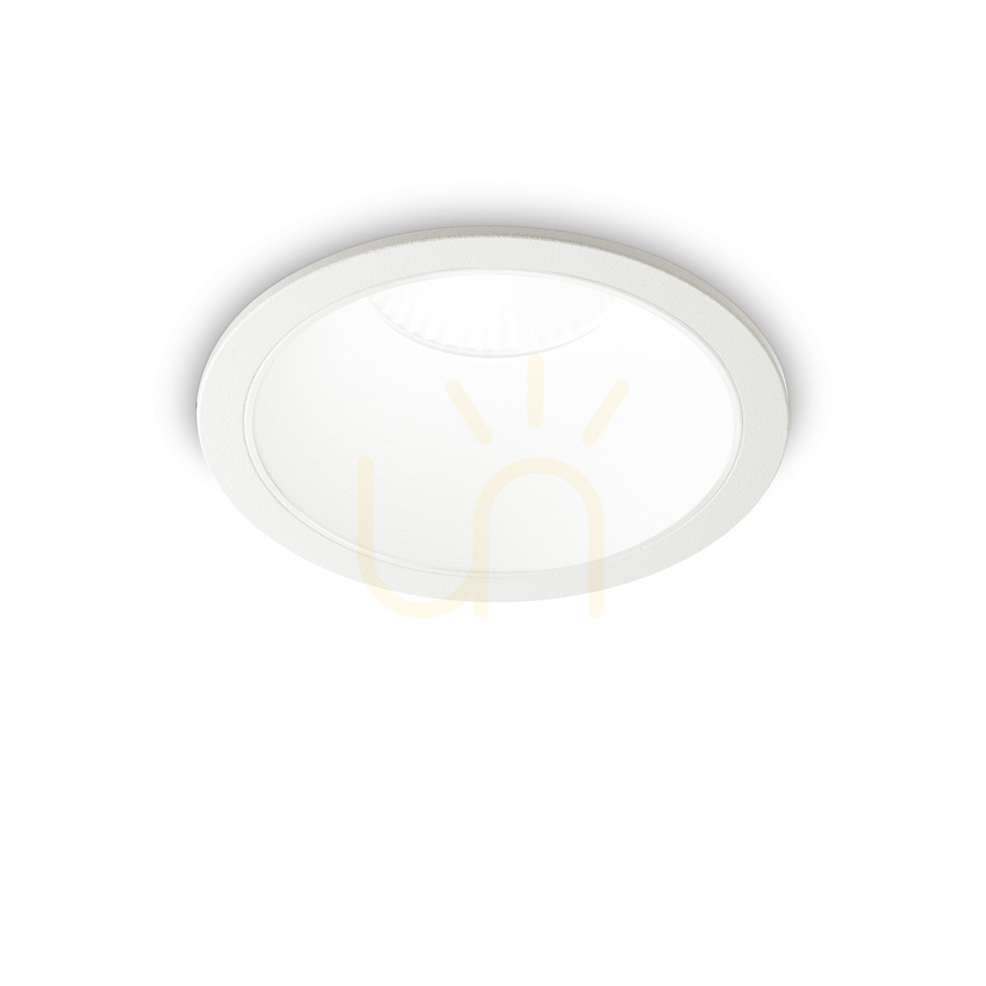 Recessed Luminaire Ideallux GAME 273174 Round White LED 20W 3000K 12 cm