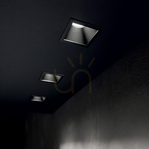 Spot încastrat Ideallux GAME Trim Square negru LED 11W 2700K 285436 small 2