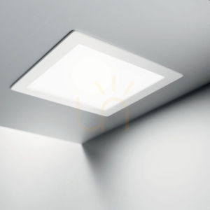 Spot încastrat LED Ideallux Groove 124001 alb pătrat 20W 3000K 16,8 cm small 2