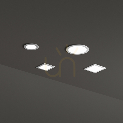 Verifica Spot LED încastrat rotund Ideallux Groove 124018 alb 30W 3000K Ø22,7 cm