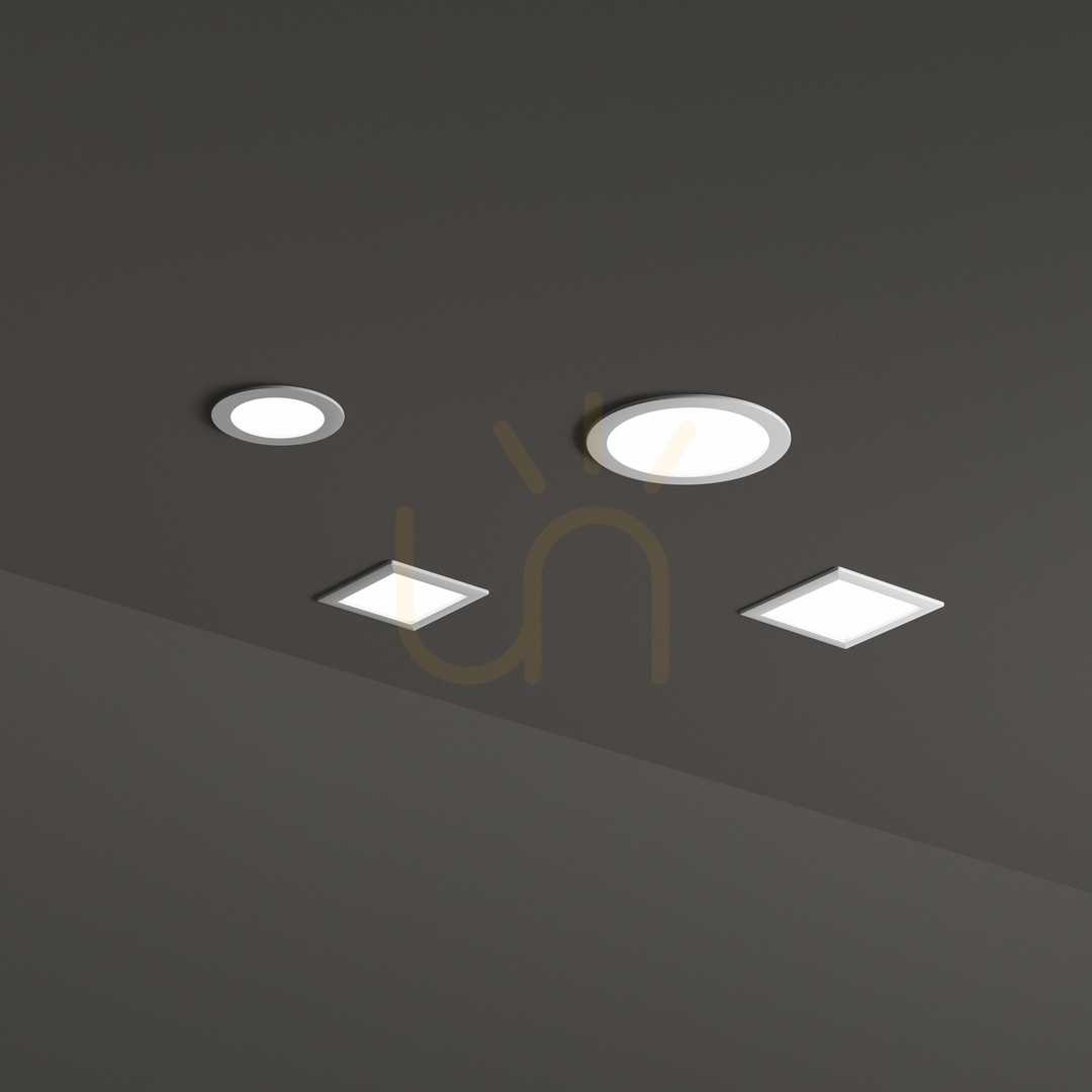 Vedere Lumină încastrată LED Ideallux Groove albă 22,7 cm 30W 4000K 147680 Lumină încastrată LED Ideallux Groove albă 22,7 cm 30W 4000K 147680
