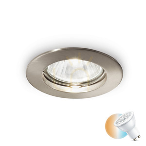 Spot încastrat Ideallux JAZZ nichel GU10 7,3 cm 083087 small 0