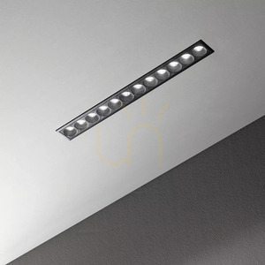 Spot încastrat LED Ideallux LIKA 305813 negru 10W 3000K Ø12,2 cm small 2