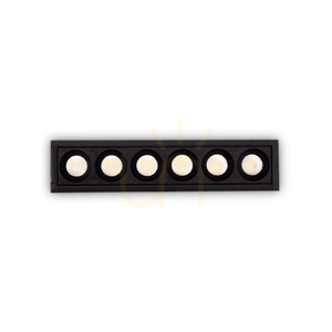 Spot încastrat LED Ideallux LIKA 305813 negru 10W 3000K Ø12,2 cm small 0