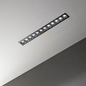 Spot încastrat LED Ideallux LIKA 305837 negru 20W 3000K 23,6 cm small 1