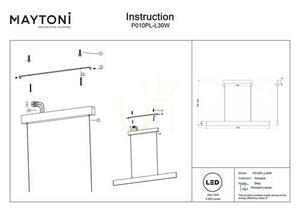 Lampă suspendată STEP P010PL-L30W Maytoni small 6