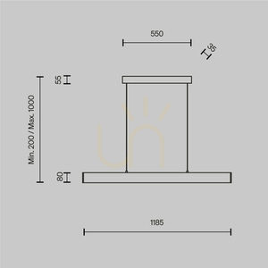 Lampă suspendată STEP P010PL-L30W Maytoni small 7