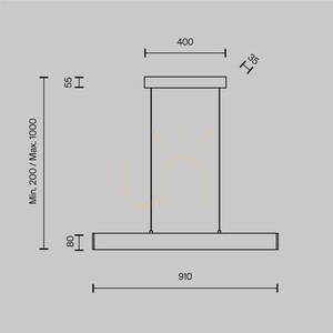 Lampă suspendată STEP P010PL-L23B Maytoni small 7