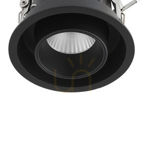 Spot încastrat LED Ideallux Nova negru 12W 3000K Ø10 cm 248189 4 Spot încastrat LED Ideallux Nova negru 12W 3000K Ø10 cm 248189 small 4