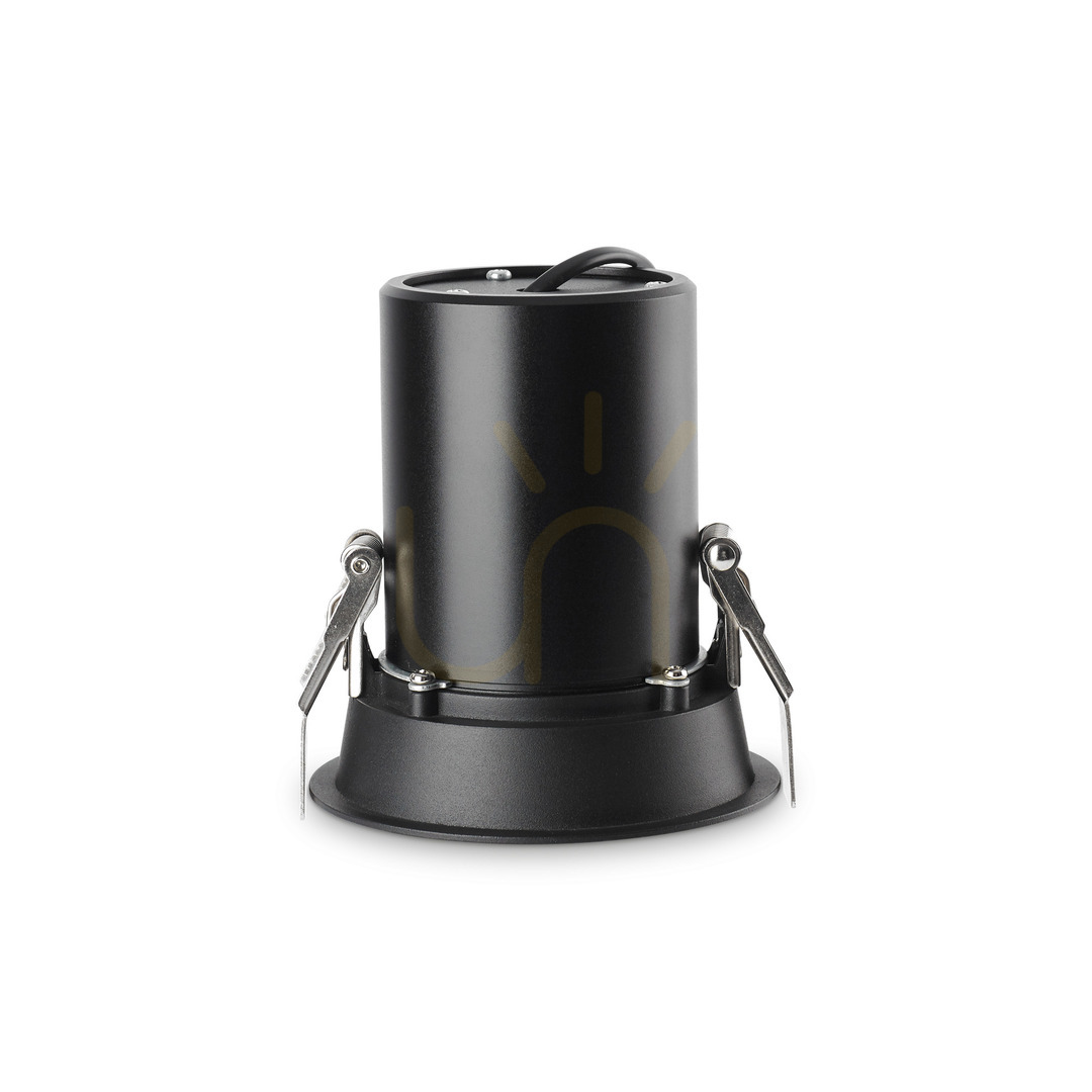 Vedere Spot încastrat LED Ideallux Nova negru 12W 3000K Ø10 cm 248189 Spot încastrat LED Ideallux Nova negru 12W 3000K Ø10 cm 248189