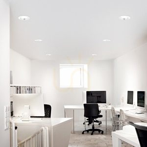 Spot încastrat LED Ideallux OFF 266503 alb 15W 4000K Ø11 cm small 1