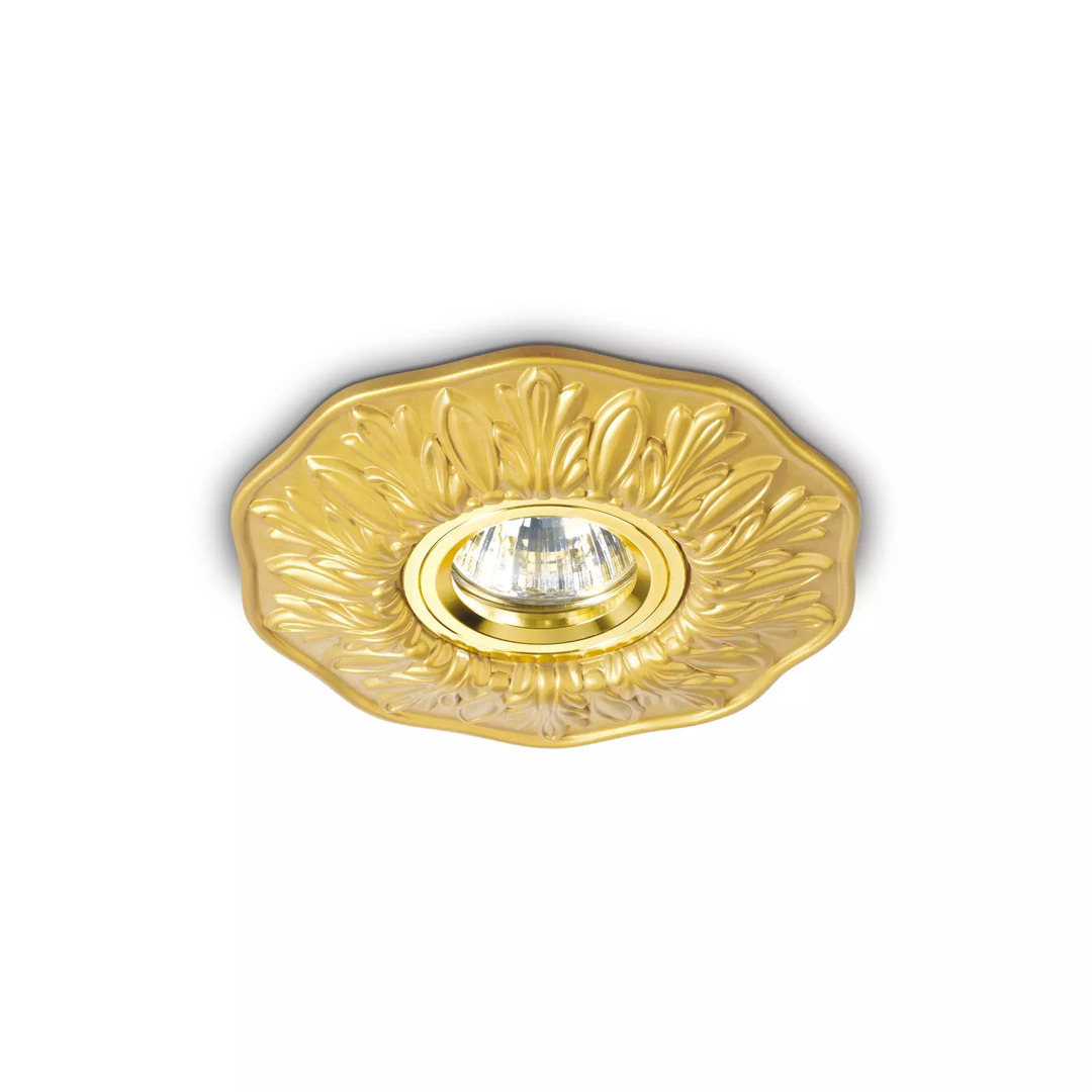 Vedere Spot încastrat Ideallux POLKA alamă GU10 Ø14 cm 115610 Spot încastrat Ideallux POLKA alamă GU10 Ø14 cm 115610