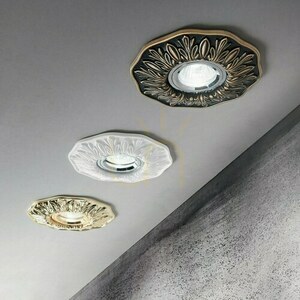 Spot încastrat Ideallux POLKA alamă GU10 Ø14 cm 115610 2 Spot încastrat Ideallux POLKA alamă GU10 Ø14 cm 115610 small 2