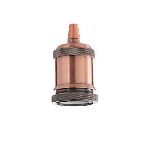 Verifica Portalampă E27 Ideallux PORTALAM cupru metal 249223
