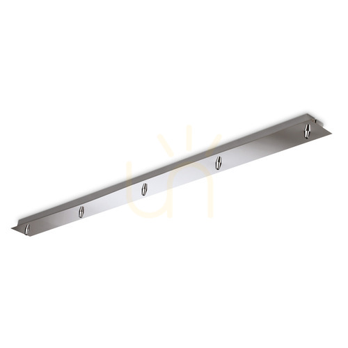 Verifica Accesoriu rozetă liniară 5 lumini Ideallux ROSONE crom 120 cm 285696