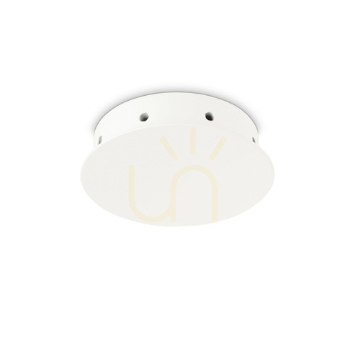 Verifica Rozetă magnetică 8 lumini Ideallux Rosone alb metal 15 cm 272429