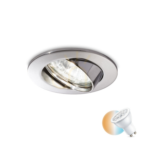 Verifica Spot încastrat orientabil Ideallux Swing cromat GU10 083131