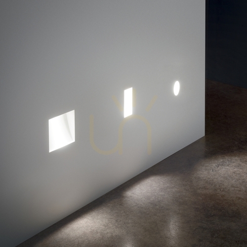 Verifica Spot încastrat Ideallux WALKY 249834 alb gips 10 cm LED 1W