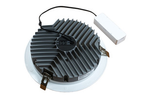 LED Downlight încastrat 28W/38W 3000K/3400K/4000K fi 275mm 230V alb / aluminiu plastic small 3