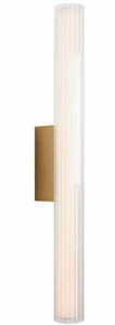 Lampă de perete LED Max Light Fayette W0366 aurie 61 cm 12W IP44 3000K small 0