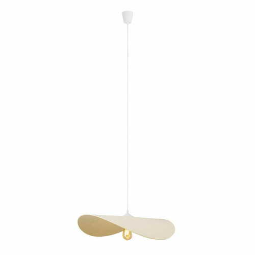 Verifica Lampa suspendată Max Light PAN P0585 albă din pâslă 60 cm 15W
