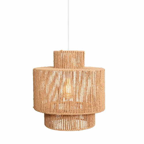 Verifica Lampă suspendată Max Light Labriz P0586 albă 35 cm hârtie țesută