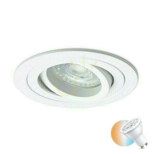 Pasadena Gu10 R White 230 V Led 7 W, corp de iluminat încastrat. small 0