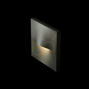 Aplica de exterior BOBO SQ, antracit, LED 3 W, 3000 K, IP65 small 1