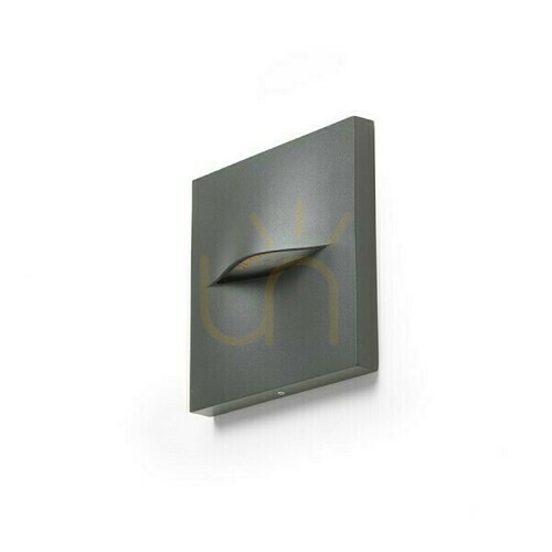 Verifica Aplica de exterior BOBO SQ, antracit, LED 3 W, 3000 K, IP65