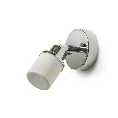Verifica Lampă de perete Linn I lampă de perete Opal Glass/Chrome 230 V Led G9 3 W Ip44