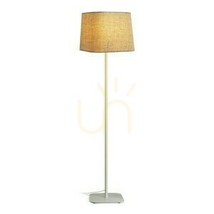 Lampă de podea Perth Bej/alb 230 V Led E27 15 W. small 1