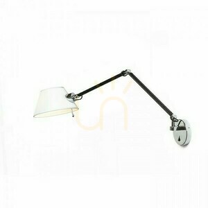 Lampă de perete Montana lampă de perete alb/negru crom 230 V Led E27 11 W. small 0