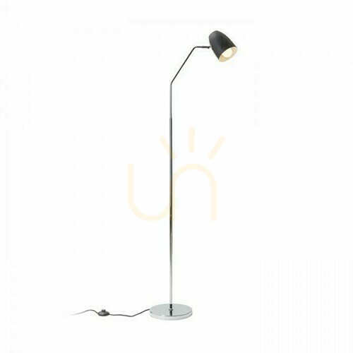 Verifica Pragma Floor Standing Lamp Black Chrome 230 V Led E27 11 W.