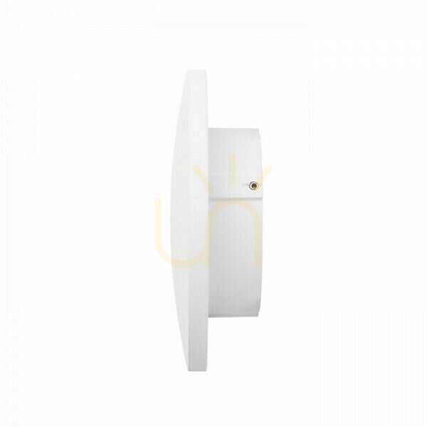 Spectacol Lampă de perete Atlanta 13 Montat la suprafață Alb 230 V Led 6 W Ip54 3000 K Lampă de perete Atlanta 13 Montat la suprafață Alb 230 V Led 6 W Ip54 3000 K