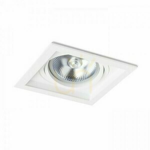 Corp de iluminat de tavan încastrat Granada Sq White 230 V Led G53 15 W. small 2