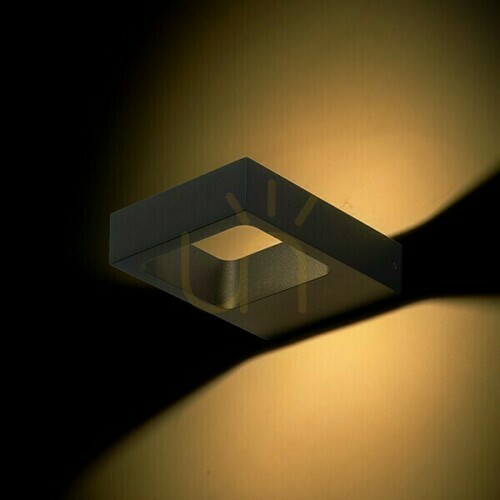 Verifica Lampă de perete Lea Black 230 V Led 6 W 3000 K