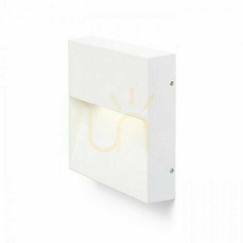 Verifica Aplică de exterior Rendl AQILA SQ albă LED 6 W 3000 K IP54