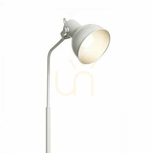 Verifica Lampă de podea Rosita Alb/Argint Gri 230 V Led E27 11 W.