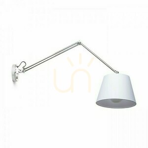Lampă de perete Ashley lampă de perete Alb Cromat 230 V Led E27 15 W. small 1
