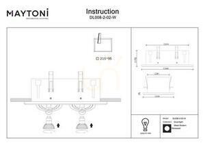 Corp de iluminat încastrat METAL MODERN DL008-2-02-W Maytoni small 6