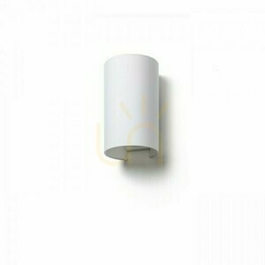 Lampă de perete Ron W 15/25 de perete Polycotton alb/alb Pcv 230 V Led E27 15 small 1