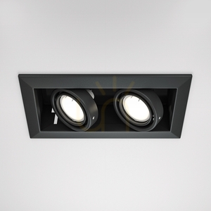 Corp de iluminat încastrat METAL MODERN DL008-2-02-B Maytoni small 0